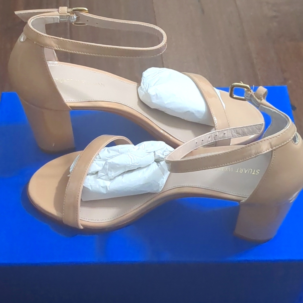 Stuart Weitzman Nealy Nude Sandal - NWT